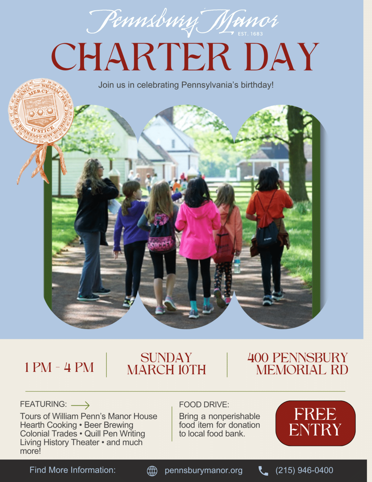 Charter Day | Pennsbury Manor